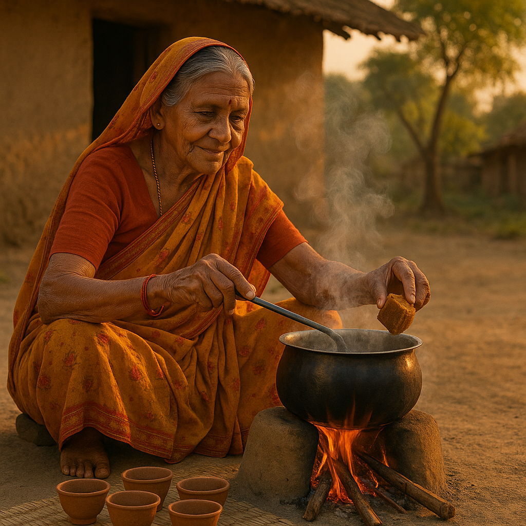 Jaggery Tea